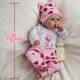 thumbnail image 5 of Muñeca Reborn JIZHI Bailyn de 50 cm, cuerpo suave y realista, 5 of 9