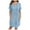 Light Blue, variant on Wdgfv Women's Casual T Shirt Dress Short Sleeve Summer Dresses 2055 Spring Clothes Boho Beach Vacation Sun Dress with Pockets