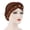 Coffee, variant on Solid Color Braided Twist Turban Hat Soft Comfortable Full Coverage Headwear Milk Silk Fabric Chemo Beanie Fashion Head Wrap Pre-tied Cap