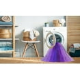 thumbnail image 2 of Ahgly Company Machine Washable Indoor Round Transitional Violet Purple Area Rugs, 5' Round, 2 of 7