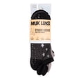 thumbnail image 5 of MUK LUKS Women's Pilates Cotton Ankle Socks, 3-Pack, Shoe Sizes 6-10, 5 of 7