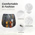 thumbnail image 4 of Balery Various Herbs And Spices In Spoons Pantalones cortos deportivos para mujer con forro y dos bolsillos, elásticos, para entrenamiento, gimnasio, yoga-Large, 4 of 7