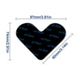 thumbnail image 2 of Rug Pad Gripper, Rug Tape Stickers For Area Rugs, Rug Slip Stopper Heart Shaped Rug Grippers Non Slip Rug Pads Rug Tape Stickers for Table and Chair Mats, 2 of 9