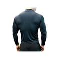 thumbnail image 2 of Men's Quick Dry Slim Fit Long Sleeve Compression Shirts Workout Running Shirts, 2 of 9