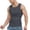 Grey, variant on Body Shaper Tank Tops Men Lightweight Breathable Tummy Control Compression Sleeveless Undershirt Workout Tanks