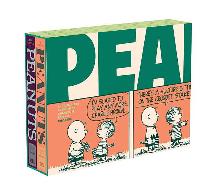 Complete Peanuts: The Complete Peanuts 1955-1958 : Vols. 3 & 4 Gift Box ...