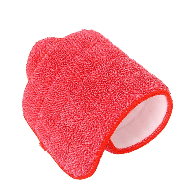 Wosthever Cabeza de fregona lavable, alfombrillas de repuesto reutilizables para el hogar, accesorios para el hogar, herramientas de limpieza de suelo de Suministros de limpieza para el hogar Rojo Wosthever HA061038-01