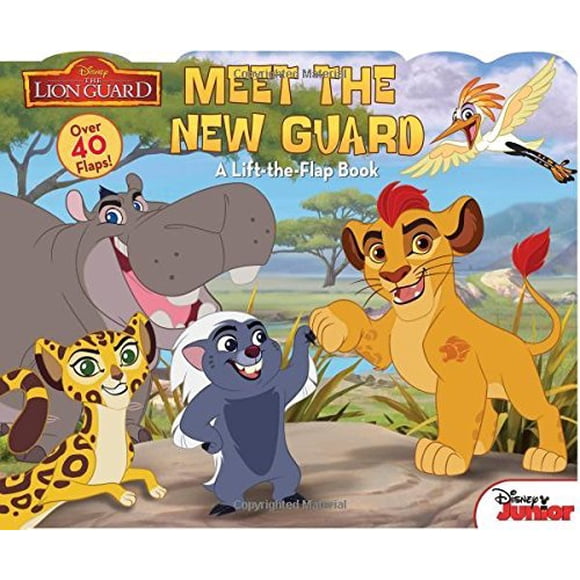 Rencontrez le Nouveau Livre Relief-The-Flap (la Garde Lion)