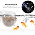 thumbnail image 5 of Taza De Alimentación De Peces Extraíble, Taza De Vidrio De Alimentación De Peces, Tanque De Peces De Diseño De Agujero Para Acuario ANGGREK Descripción de la referencia, 5 of 5