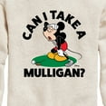 thumbnail image 3 of Disney - Can I Take A Mulligan - Toddler & Youth Crewneck Fleece Sweatshirt, 3 of 5
