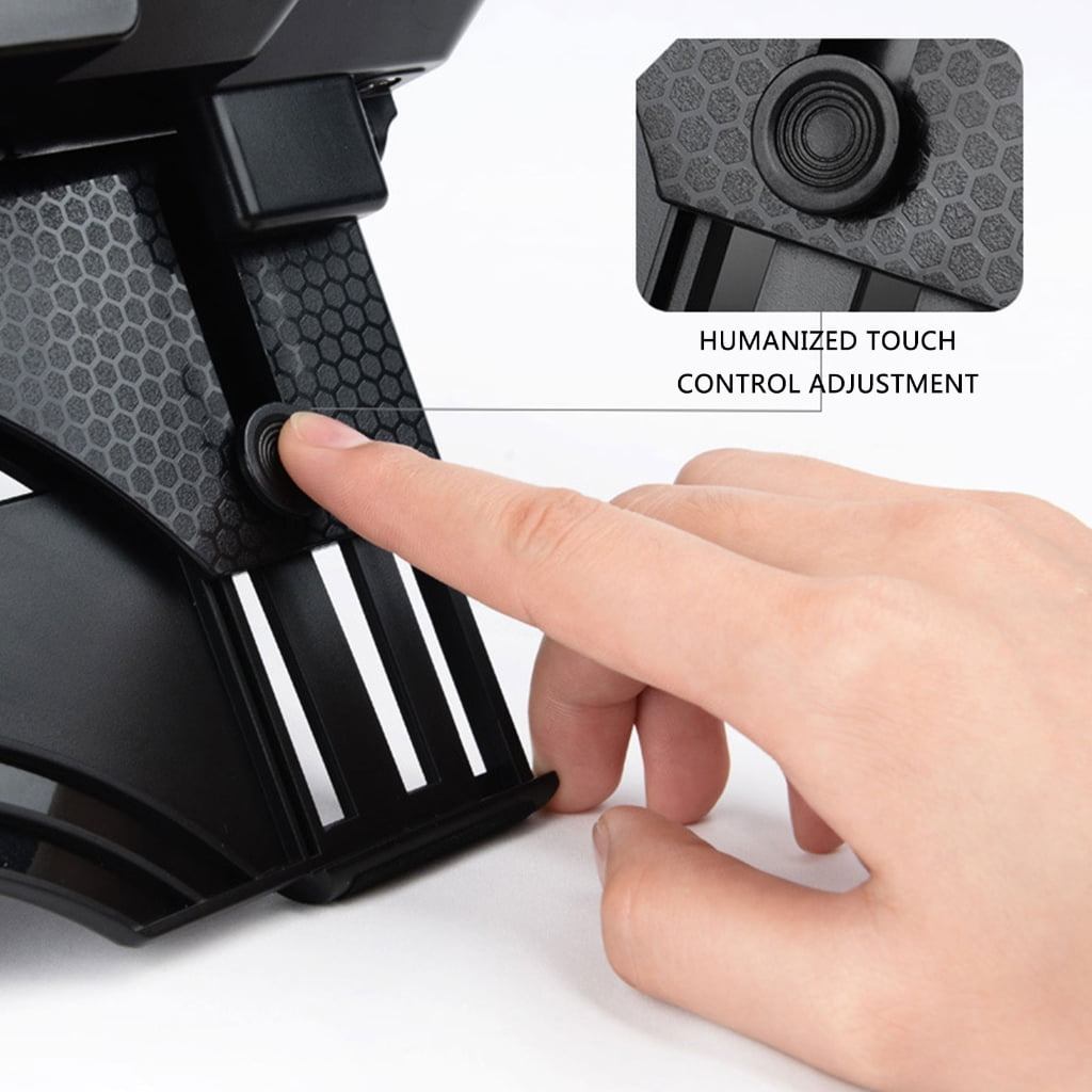 Zorvai LED Gaming Laptop Cooling Pad Laptop Cooling Stand External Cooling Fan Cooling