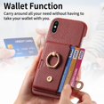 thumbnail image 3 of Compatible con iPhone 12 Mini, Funda GANGXUN con soporte magnético y tarjetero, 3 of 4