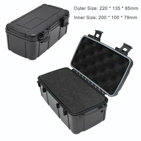Travel Essentials Waterproof Explosionproof Box Tool Storage Case With Crushproof Customize Foam Camping Supplies Survival