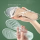 thumbnail image 1 of Almohadilla de punto de soporte de arco de gel suave para mujer | Plantilla metatarsiana autoadhesiva | Tamaño ajustable | Cojín amortiguador | Media plantilla antideslizante | TPU transparente | 1, 1 of 6