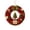 B, variant on 10" 3D Fabric Poke Wreath DIY Kit for Adults Christmas Holiday Decor, No Sew Fabric Poke Art Kit, Complete Craft Kit with Pre-cut Fabric Pieces for DIY Holiday Door Hanging Wreath