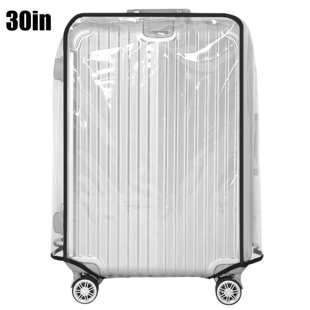 18-30inch Transparent Luggage Protector Cover Waterproof Suitcase Protector Cover Rolling Luggage Suitcase Cover Dustproof Cover 30inch