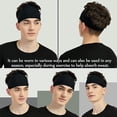 thumbnail image 4 of Sports Headbands for Men (5 Pack),Moisture Wicking Workout Headband, Sweatband Headbands for Running,Cycling,Football,Yoga,Hairband for Women and Men, 4 of 4