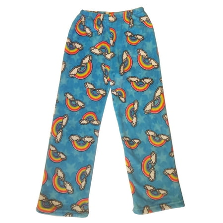 Fuzzy Little Monkeys - Confetti and Friends Girl's Fuzzy Plush Pants