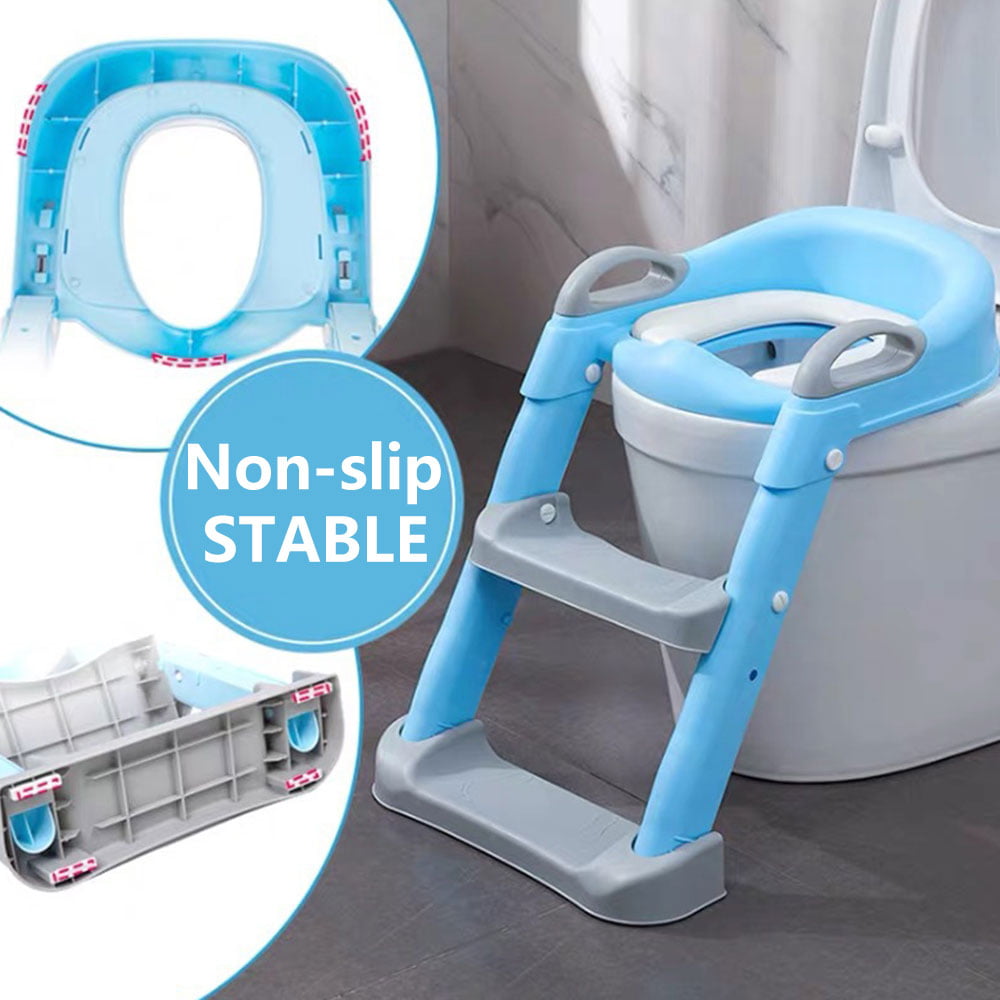NEW BABY KIDS/TODDLER/CHILD TOILET POTTY TRAINING STEP LADDER LOO SEAT 