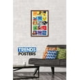 thumbnail image 2 of DC Comics TV - DC Superhero Girls - Grid Wall Poster, 14.725" x 22.375", Framed, 2 of 5
