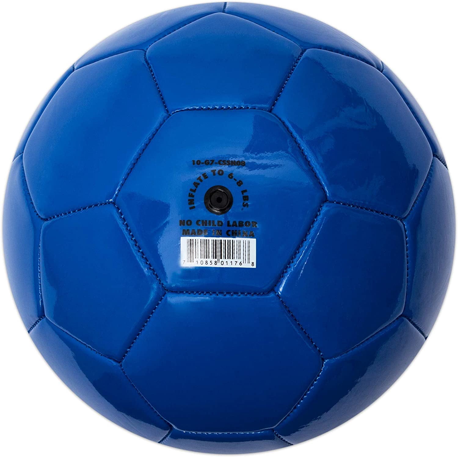 Champion Sports Extreme Series Soccer Ball, Size 5 - Collegiate, Professional, and League Standard Kick Balls - Competitive and Recreational Futbol Games, Blue