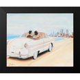 thumbnail image 2 of Jasper 24x20 Black Modern Framed Museum Art Print Titled - Pastel car I, 2 of 5