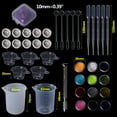 thumbnail image 2 of Techinal 1 Set Epoxy Resin Kit DIY Jewelry Dry Flower Glitter Powder Shiny Dropper Cup Silicone Handmade Tackle Handmade Accessories Casting Tools, 2 of 16