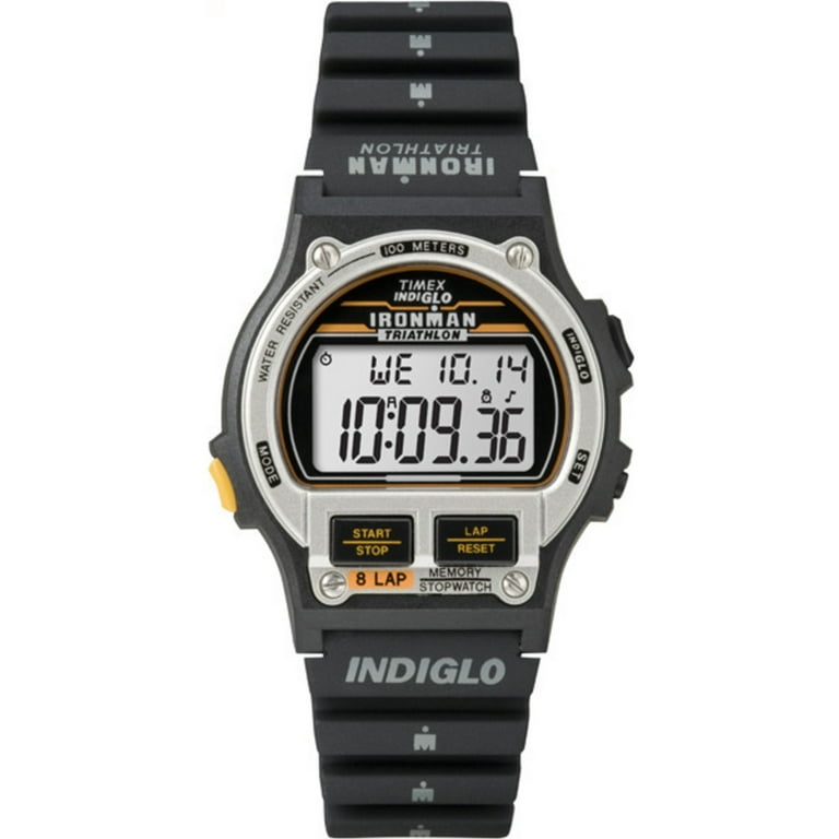 Triathlon Original 8-Lap Recall Timer Stopwatch Resin Sport Watch - Walmart.com