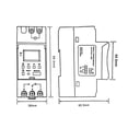thumbnail image 3 of Riwesomey Interruptor programable de 220V, accesorio de control, interruptores de pantalla Digital, dispositivo controlador, interruptores de Herramientas eléctricas Riwesomey GJ0721-00B, 3 of 4