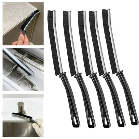 

EJWQWQE Gaps Cleaning Brush，Clean The Dead Corners Of Bathroom Kitchen Tiles Multifunctional Window Slots And Brushes 4/5pcs
