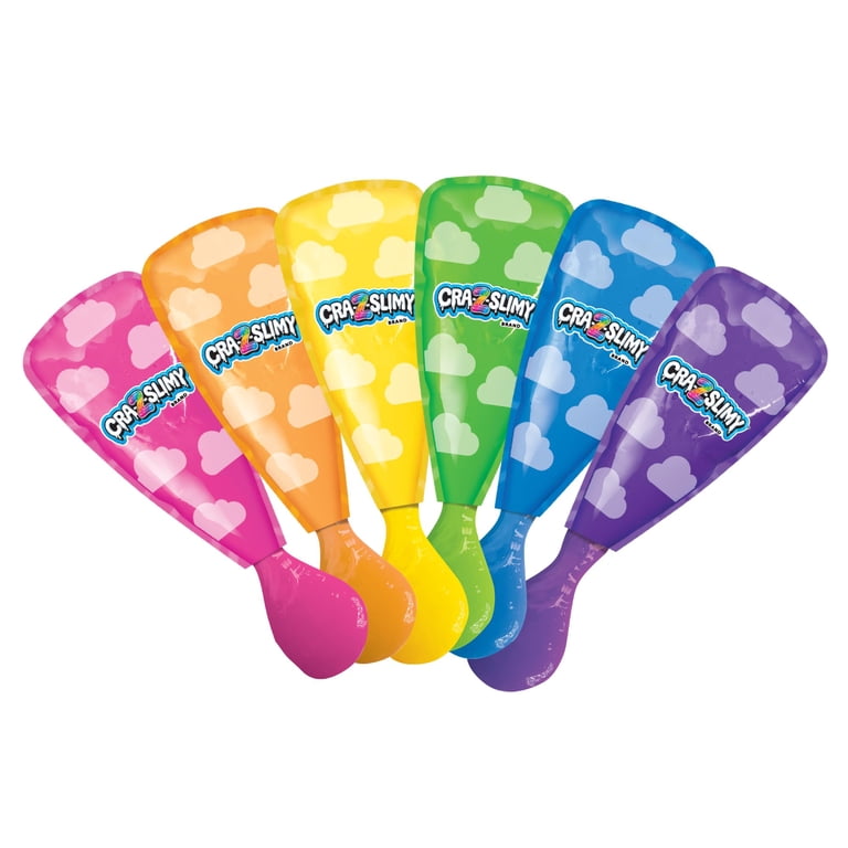 Cra-Z-Art Cra-Z-Slimy Over The Rainbow Set with 12 Slimes & Mix