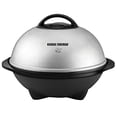 thumbnail image 2 of George Foreman, Silver, 12+ Servings Upto 15 Indoor/Outdoor Electric Grill, GGR50B, REGULAR, 2 of 9
