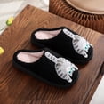 thumbnail image 5 of BERANMEY Cute Animal Slippers for Women Men Cartoon Womens Slippers Fuzzy Fall Winter Warm Cozy Couple House Slippers Shoes, 5 of 5
