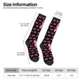 thumbnail image 3 of Womens Breast Cancer Ribbon Dragonfly Knee High Socks Comfy Thermal Boot Long Socks, 3 of 7
