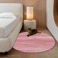thumbnail image 2 of Round Rugs 4Ft, Pink Round Area Rug Washable Indoor Throw Carpet, Vintage Modern Abstract Art Ombre Soft Non Slip Circle Rug for Kitchen Nursery Room Home Decor Aesthetic, 2 of 8