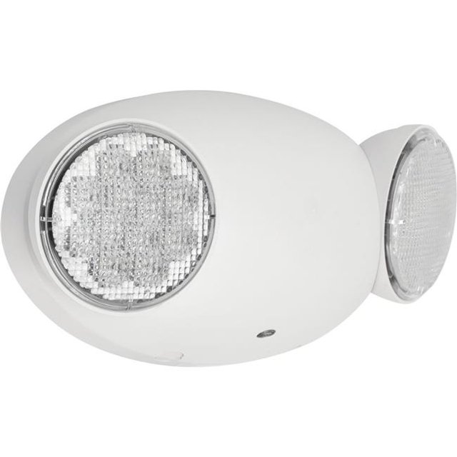 Progress Lighting PE2EU-30 9 in. Exit Signs LED Emergency Exit Light Ceiling Light in White
