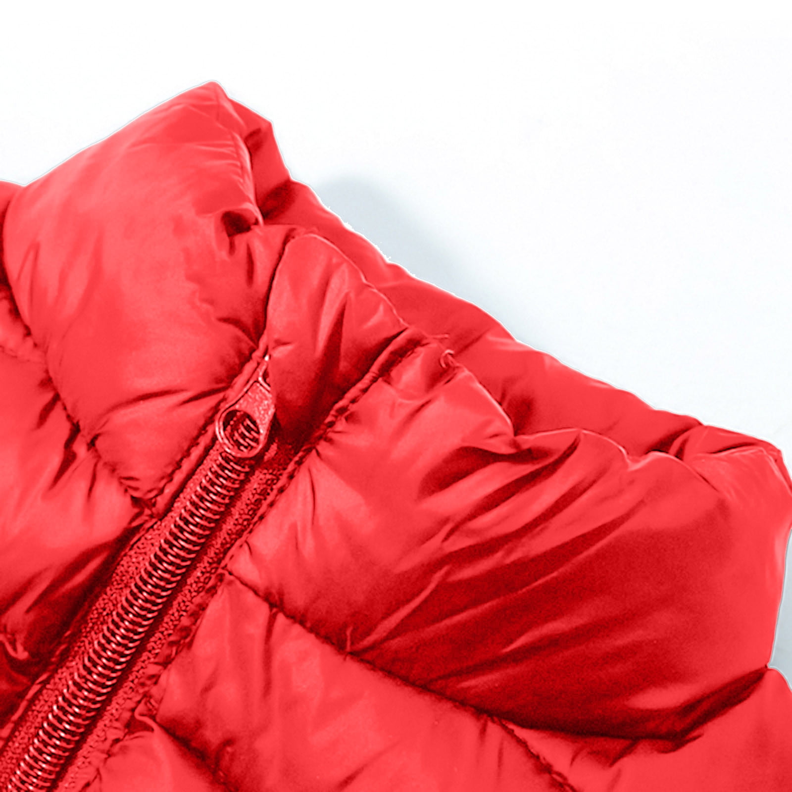 Posijego Winter Puffer Vest for Kids Boys Girls Solid Color