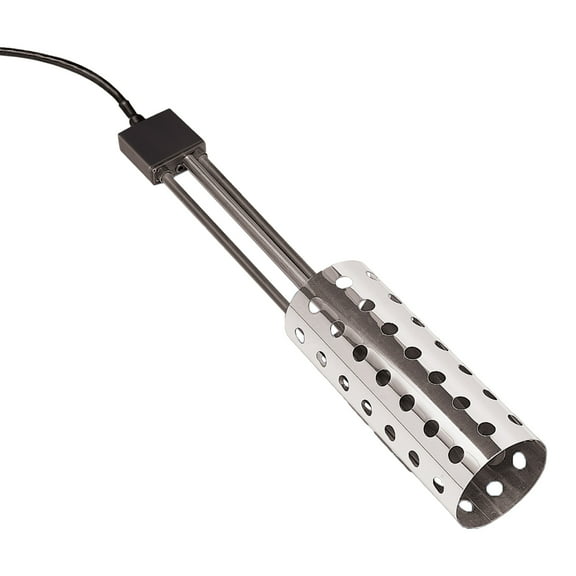 API 1000Watt Thermostatic Pail or Bucket Water Heater with Guard, Silver