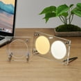 thumbnail image 6 of 2.3" Acrylic Coin Display Frame 3D Floating Display Case Holder 3 Slots, 6 of 6