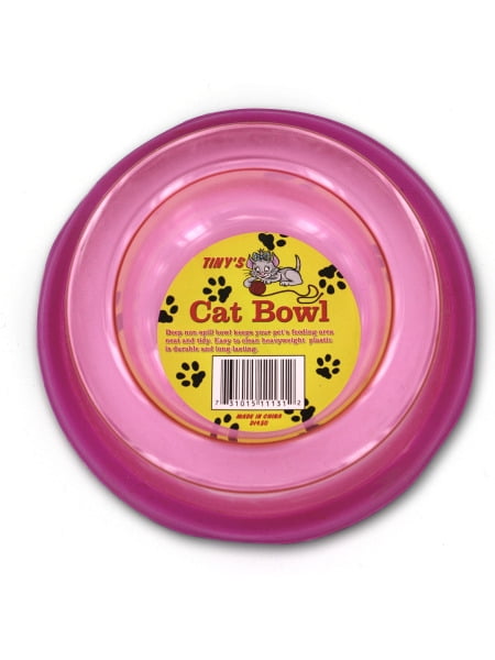 non spill cat bowl