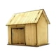 thumbnail image 2 of Kits de modelos de madera 1: 72 Kits de modelos de construcción Modelo de casa en miniatura para modelo de arquitectura, 2 of 9