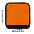 thumbnail image 2 of Fiudx Protector de Asas para Equipaje, Ajuste Universal para La Mayoría de Las Asas, Material Suave y Cómodo, Fácil de Instalar, Resistente Al Encogimiento y a La Deformación, Esencial para Viajes, D, 2 of 4