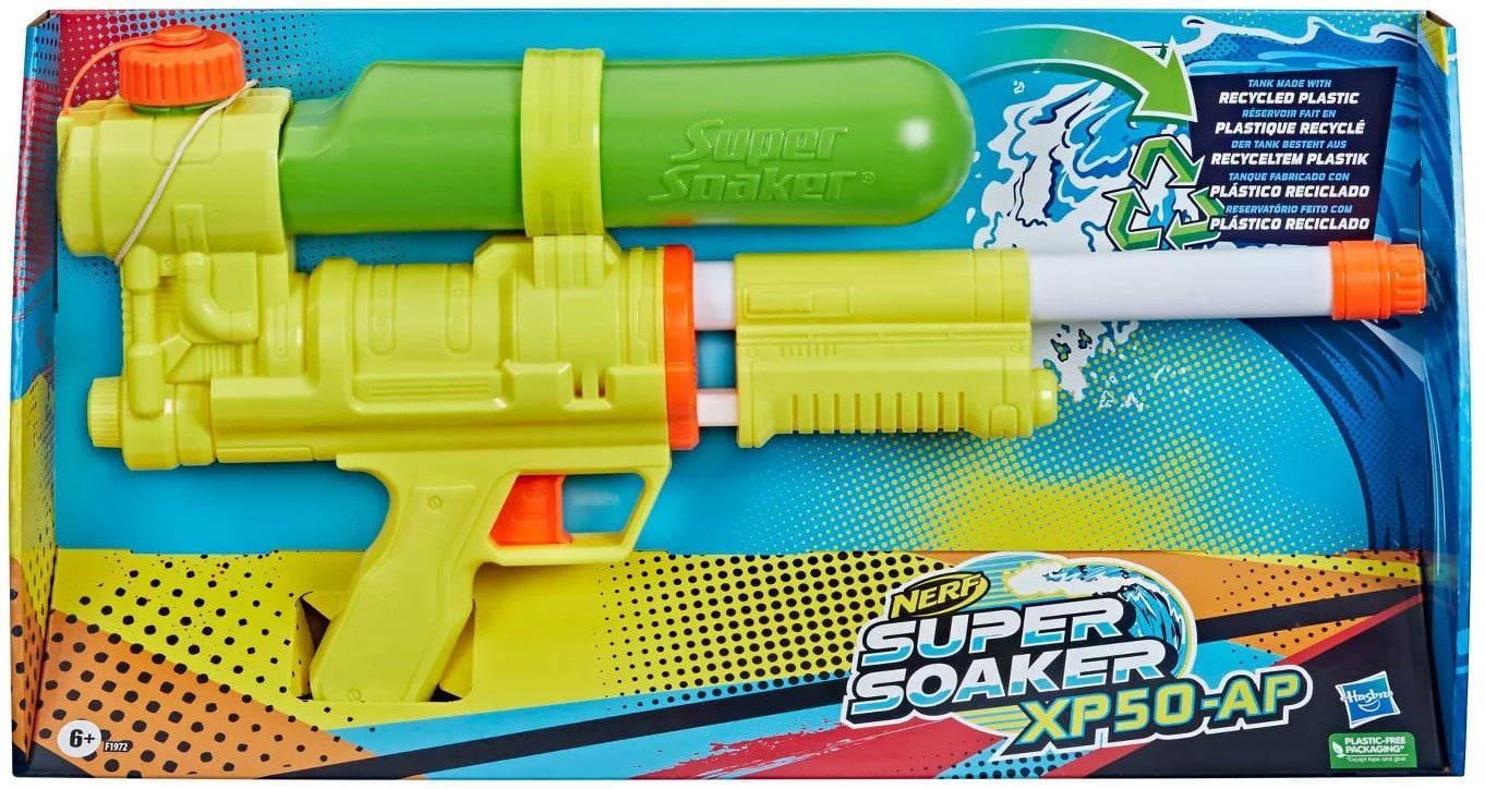 NERF Super Soaker XP 100 Water Gun Limited Edition Retro Design New In Box 