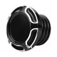 thumbnail image 3 of Tapa del Depósito de gasolina ANGGREK Aleación de Aluminio CNC Negro para Sportster XL 883 1200 48 1996-2014, 3 of 8