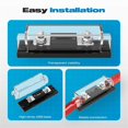 thumbnail image 3 of ANL Fuse Holder, 300Amp Fuse with 0/2/4 Gauge AWG Inline Anl Fuse Holder for Cars Trucks Boats for C, 3 of 5