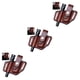 thumbnail image 5 of Injueey Bolsa de almacenamiento de herramientas , bolsas de herramientas de estilo Simple, contenedor de transporte, bolsa organizadora, Marrón 3Conjunto, 5 of 6