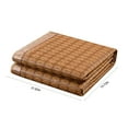 thumbnail image 3 of MERILER Summer Sleeping Mat, Foldable Rattan Summer Sleeping Mat, Cool Mat for Cooler Bed in Home School Dormitories (1.5X2.0m) (1 Pack), 3 of 6