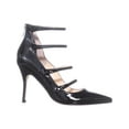 thumbnail image 4 of Womens Ivanka Trump Dritz Strappy Pumps, Black Patent, 4 of 5