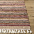 thumbnail image 4 of Hauteloom Brenda Living Room, Bedroom Area Rug - Bohemian, Transitional - Crimson, Sandstone, Olive - 5' x 7', 4 of 12
