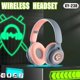 thumbnail image 5 of Auriculares Bluetooth Auriculares inalámbricos plegables 5.3 sobre la oreja | Juegos de baja latencia | Sonido estéreo de alta fidelidad | Micrófono con reducción de ruido | Batería 10H | Ligero, 5 of 8